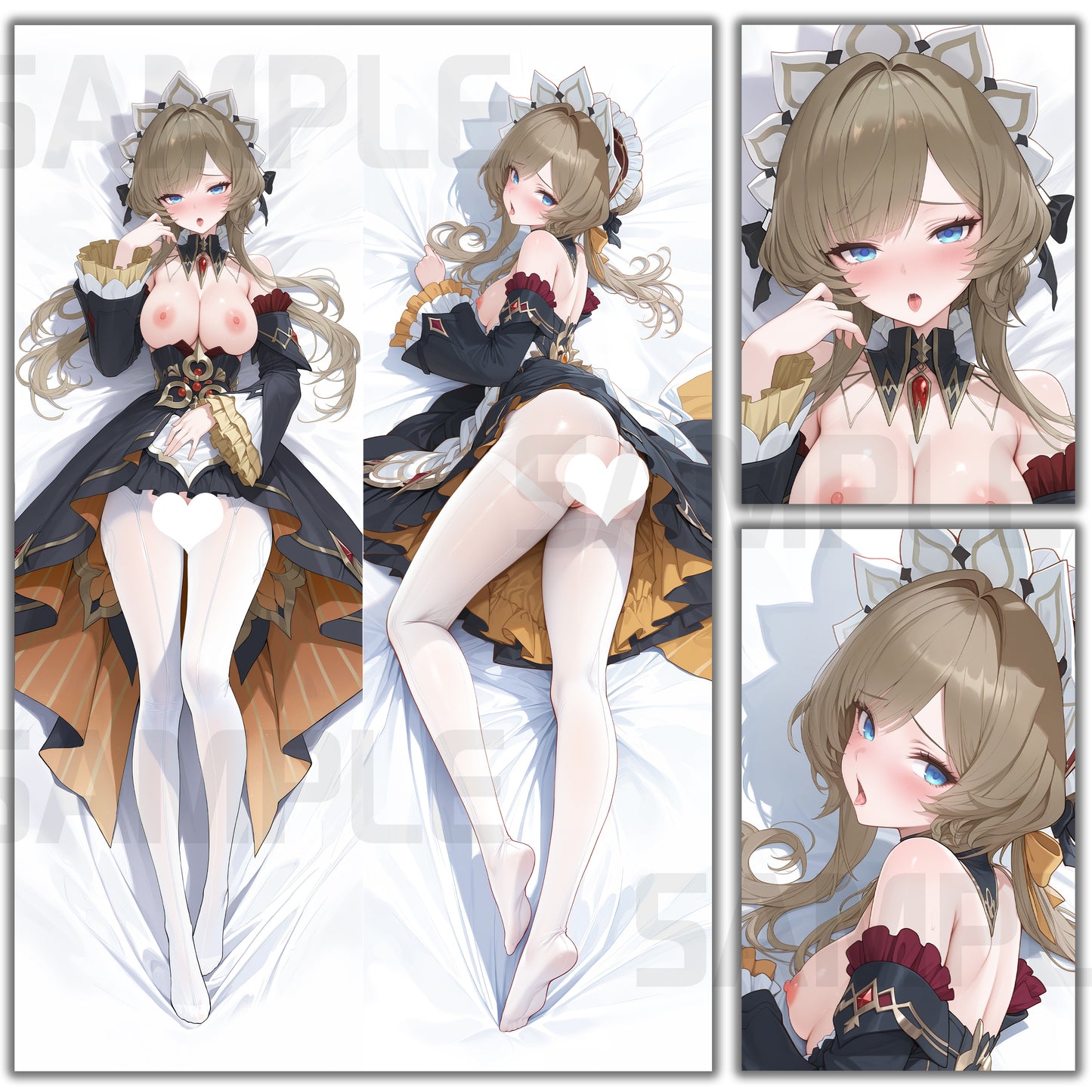 原神 サンドローネの抱き枕カバー Genshin Impact Sandrone Bodypillow case