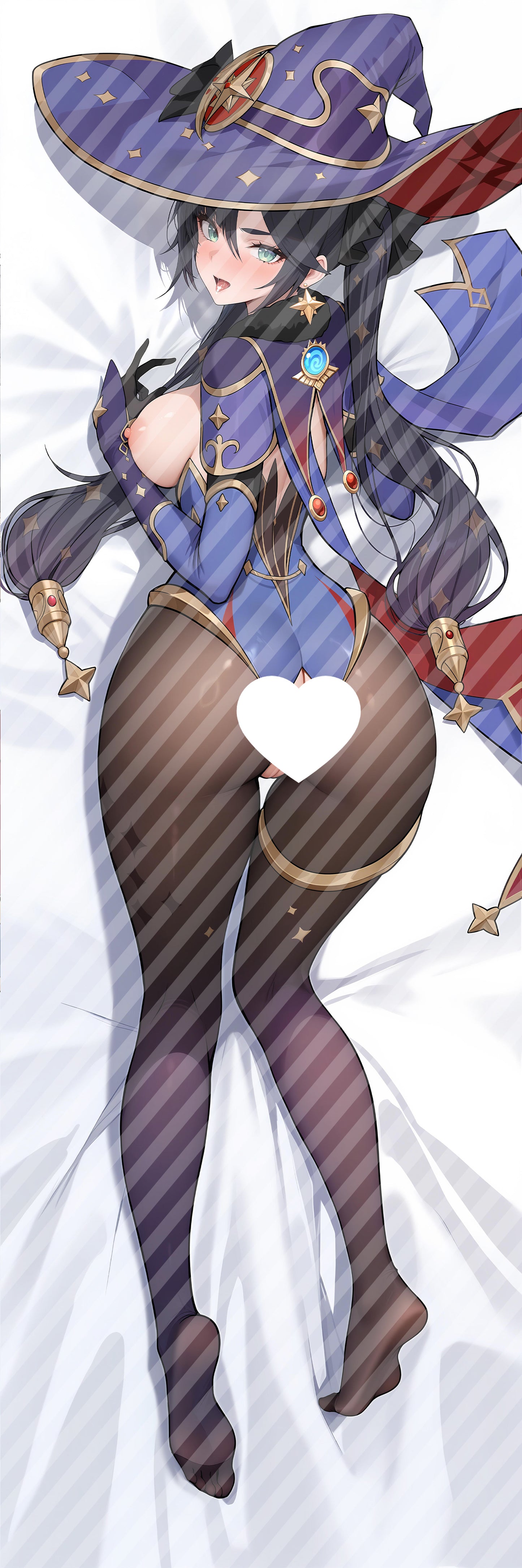 原神 アストローギスト・モナ・メギストスの抱き枕カバー Genshin Impact Astrologist Mona Megistus Bodypillow case