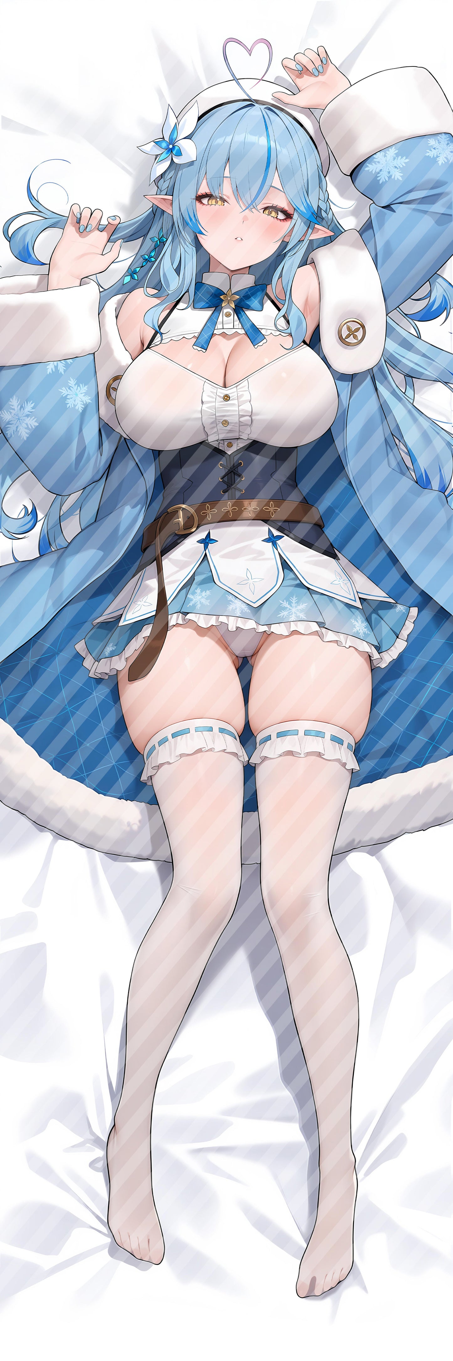 ホロライブ 雪花ラミィの抱き枕カバー Hololive  Yukihana Lamy Bodypillow case