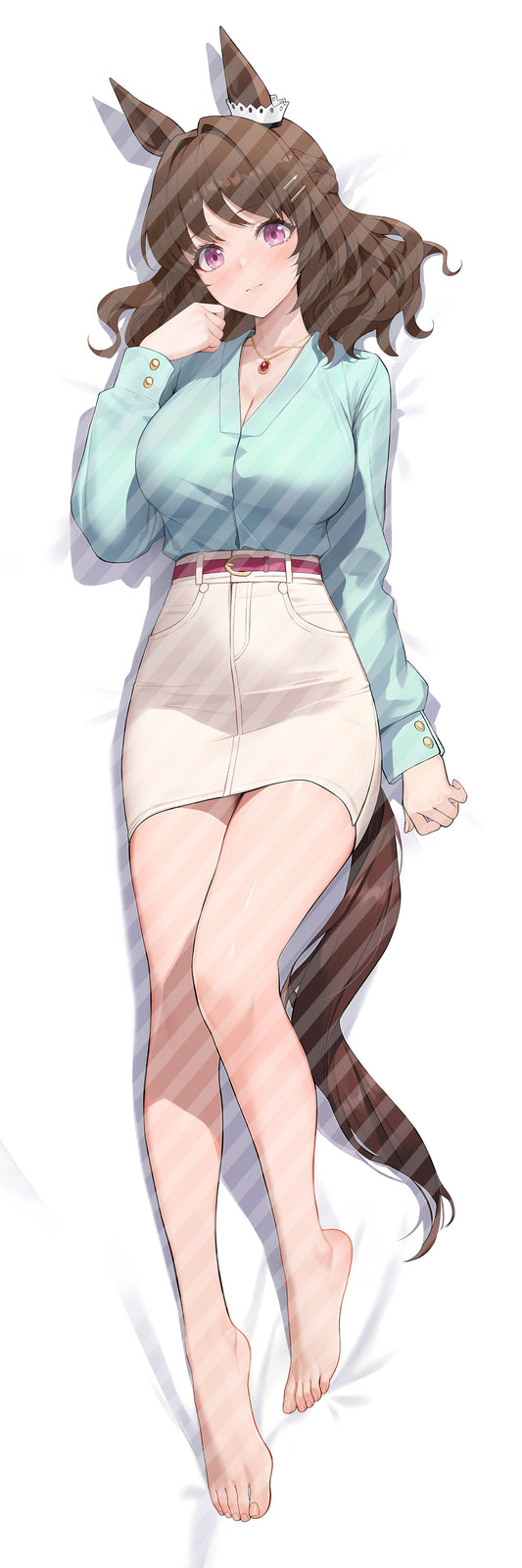 ウマ娘 プリティーダービー ライトハローの抱き枕カバー Umamusume: Pretty Derby Light Hello Bodypillow case