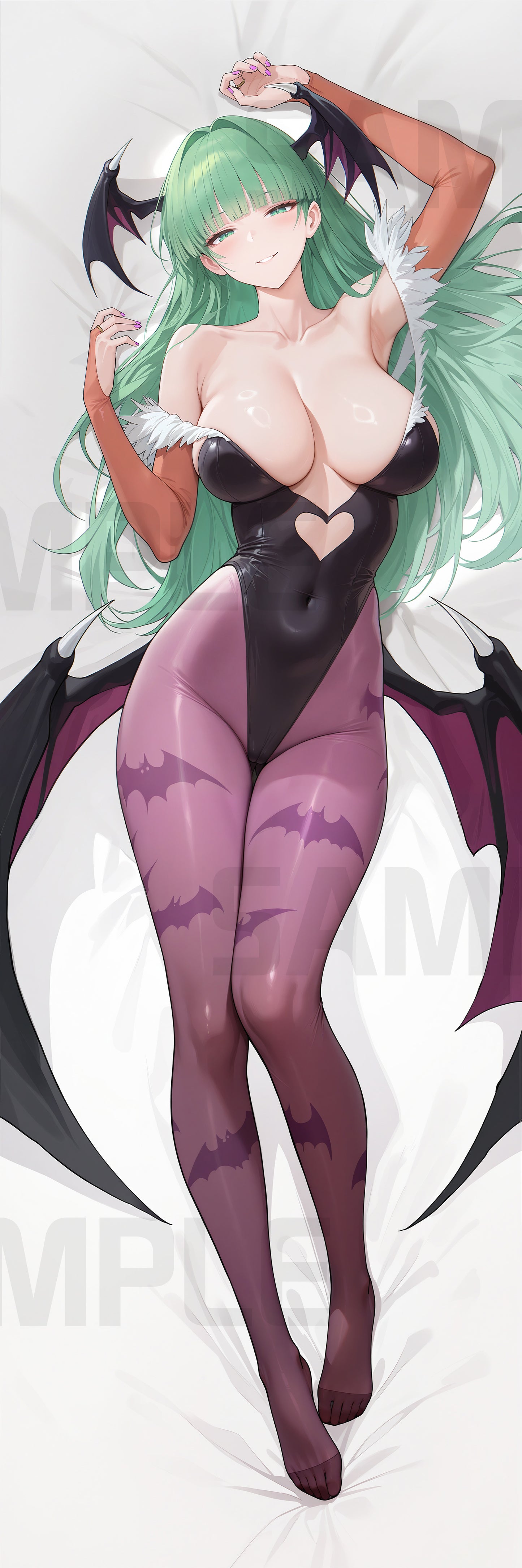 ヴァンパイア モリガン・アーンスランドの抱き枕カバー Vampire Morrigan Aensland Bodypillow case