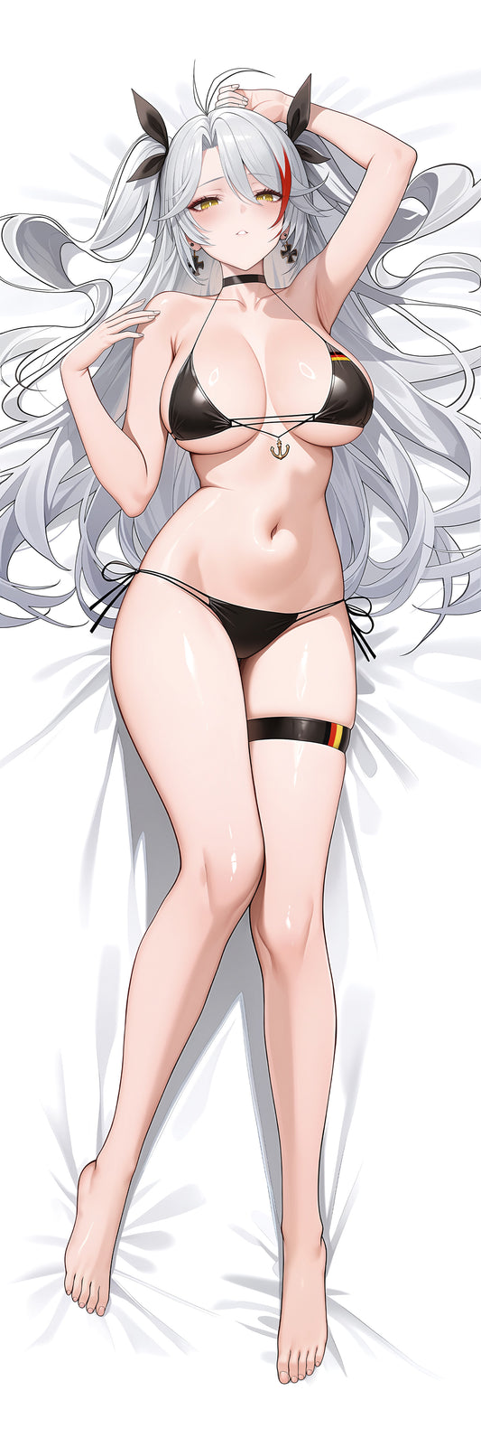 アズールレーン プリンツ・オイゲンの抱き枕カバー Azur Lane Prinz Eugen Bodypillow case