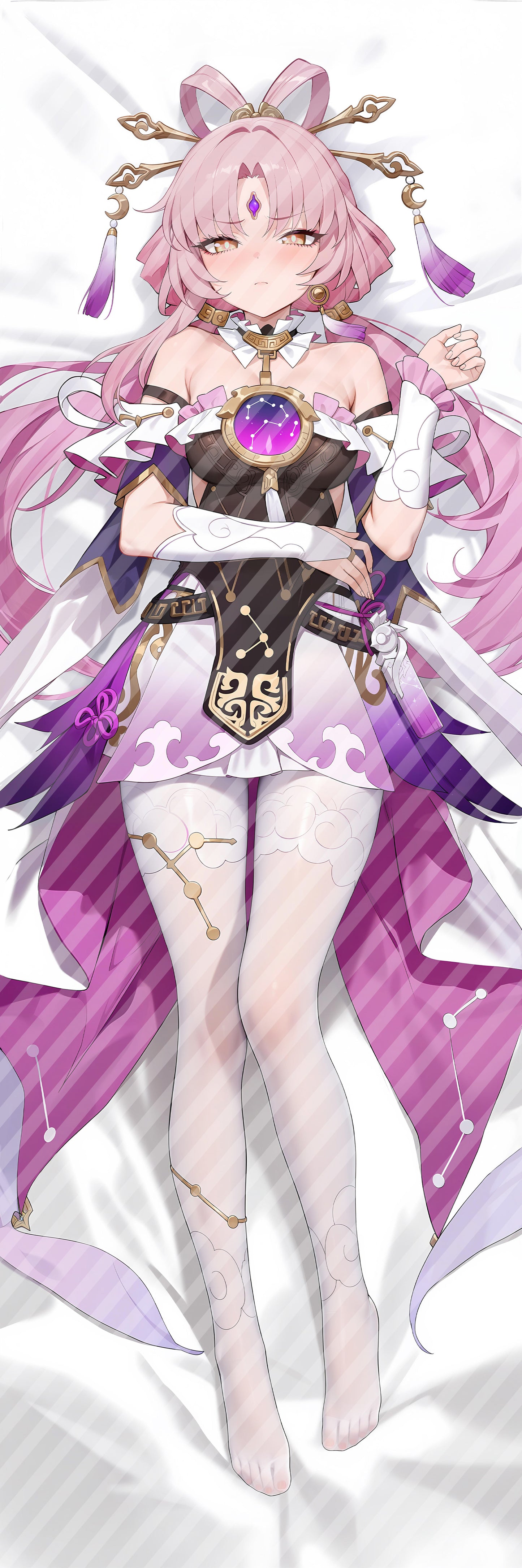 崩壊：スターレイル 符玄の抱き枕カバー Honkai: Star Rail Fu Xuan Bodypillow case