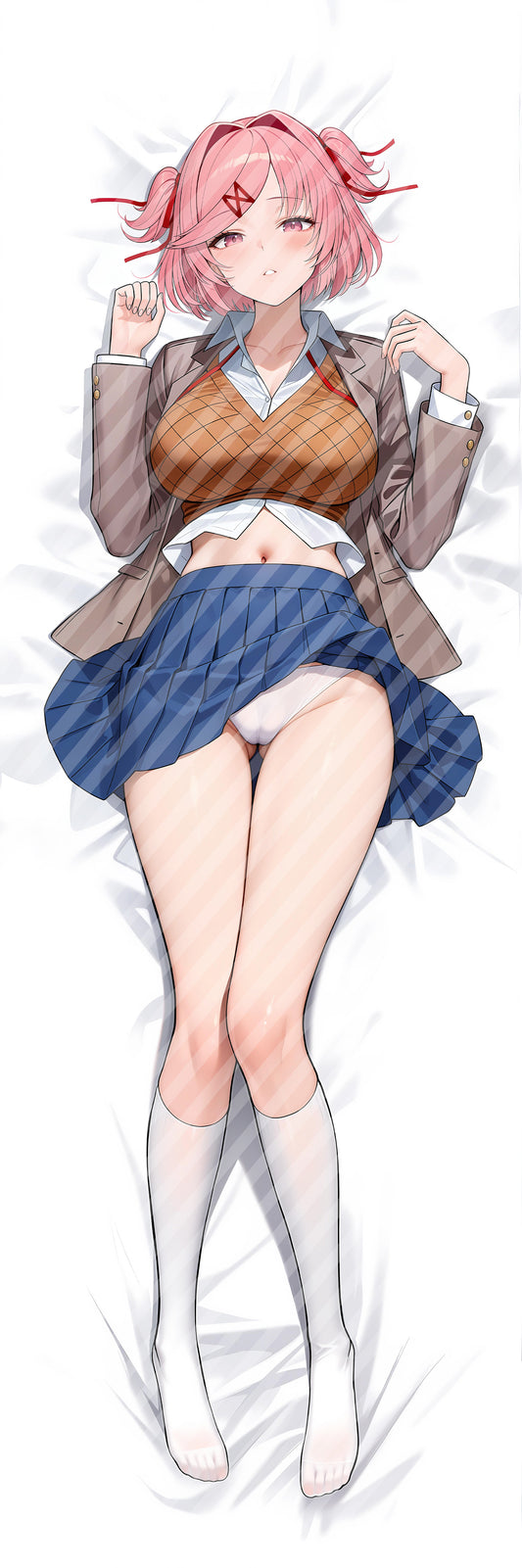 ドキドキ文芸部プラス！夏树の抱き枕カバー Doki Doki Literature Club Plus! Natsuki Bodypillow case