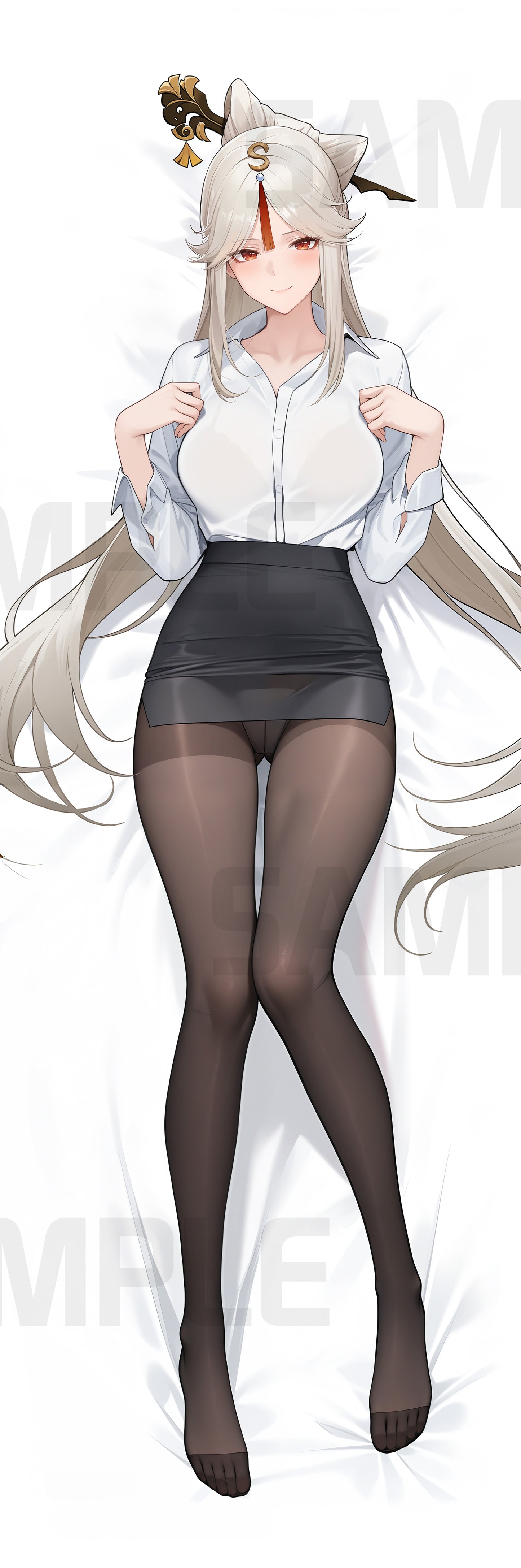 原神 凝光の抱き枕カバー Genshin Impact Ningguang Bodypillow case