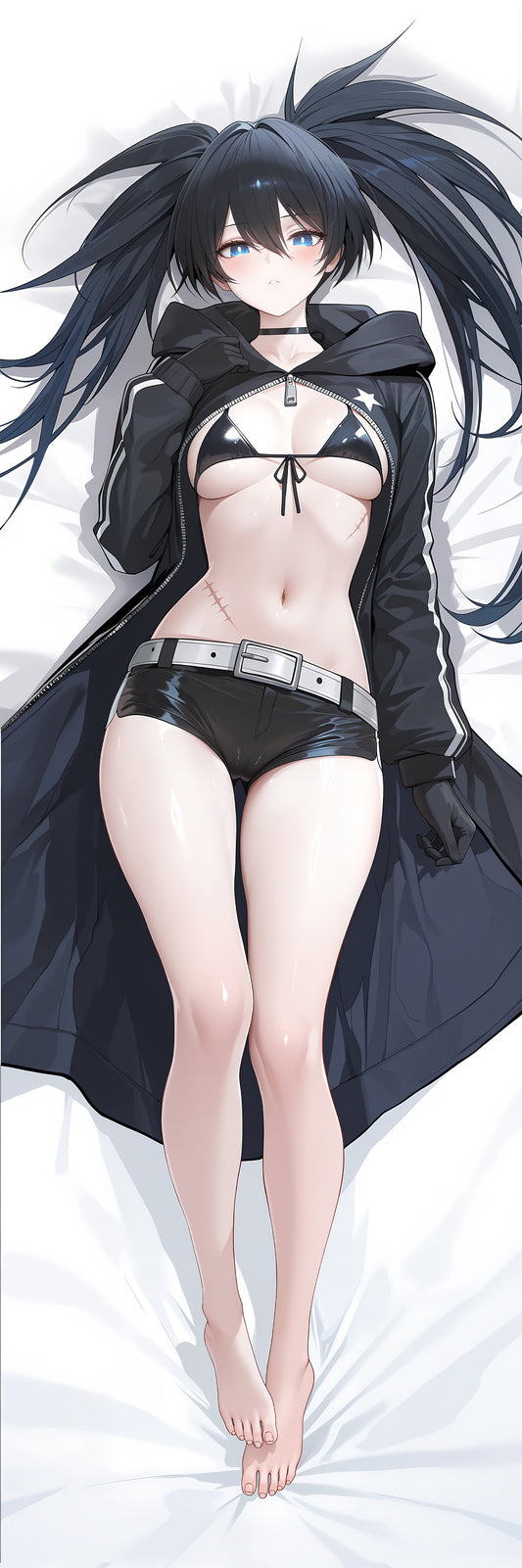 ブラック★ロックシューターの抱き枕カバー Black★Rock Shooter Bodypillow case