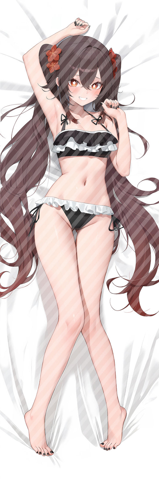 原神 胡桃の抱き枕カバー Genshin Impact Hu Tao Bodypillow case