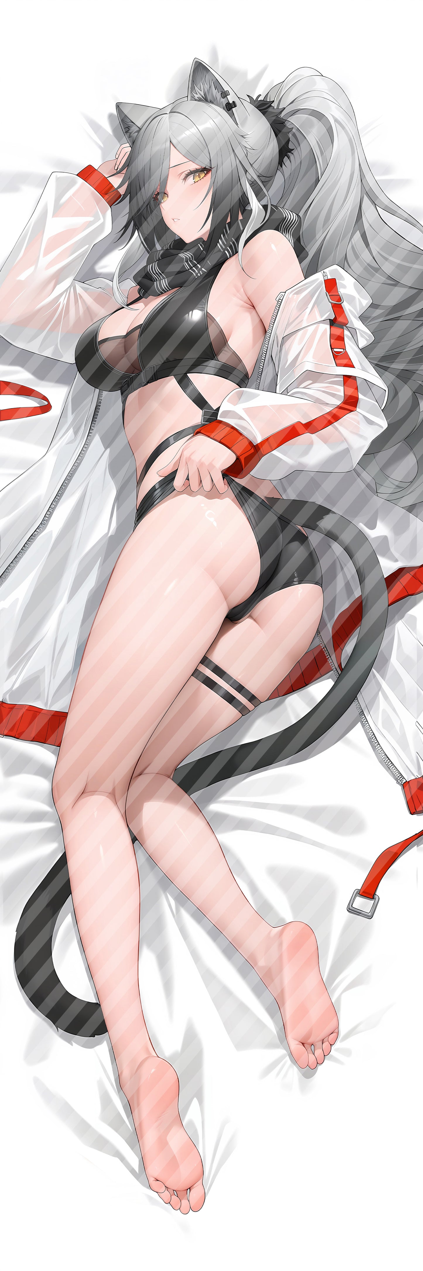 アークナイツ シュヴァルツの抱き枕カバー Arknights Schwarz Bodypillow case