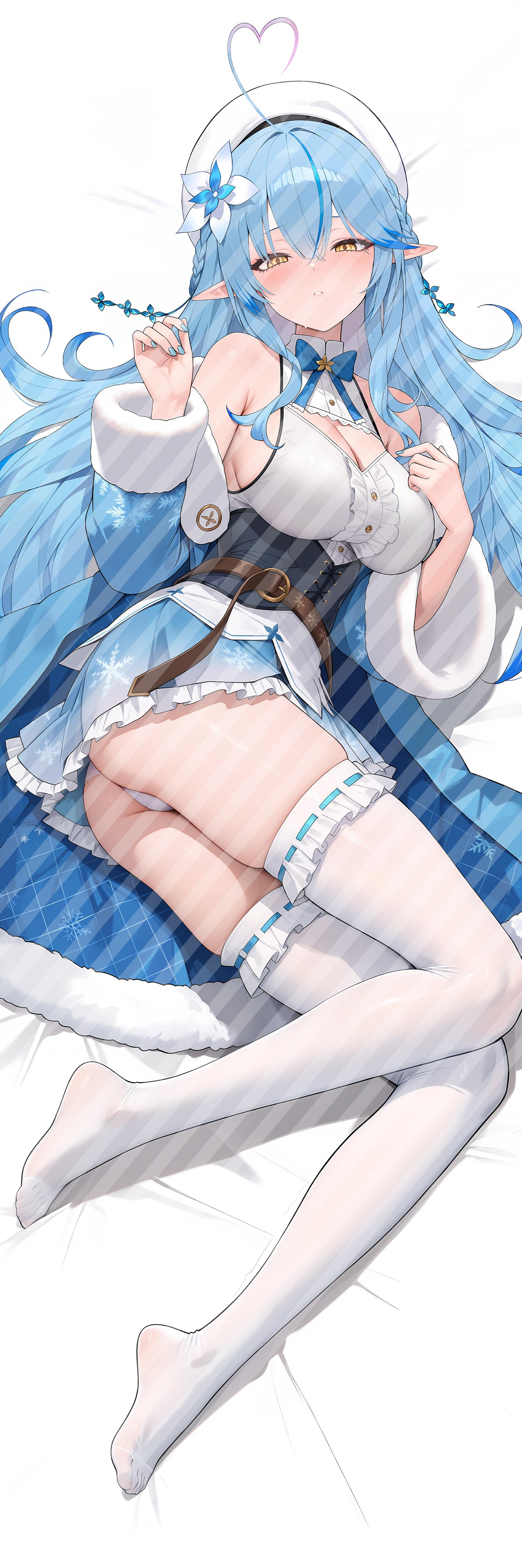 ホロライブ 雪花ラミィの抱き枕カバー Hololive  Yukihana Lamy Bodypillow case