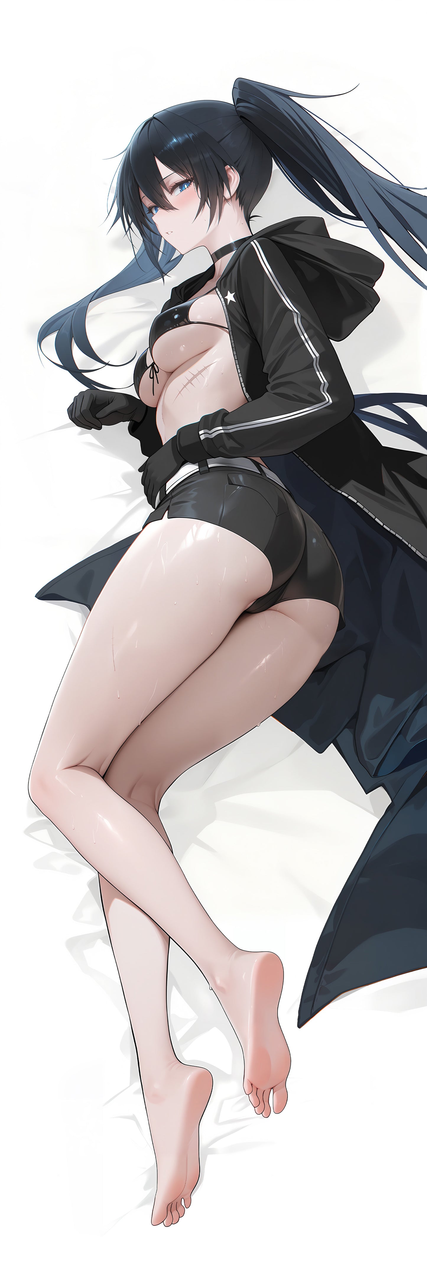 ブラック★ロックシューターの抱き枕カバー Black★Rock Shooter Bodypillow case
