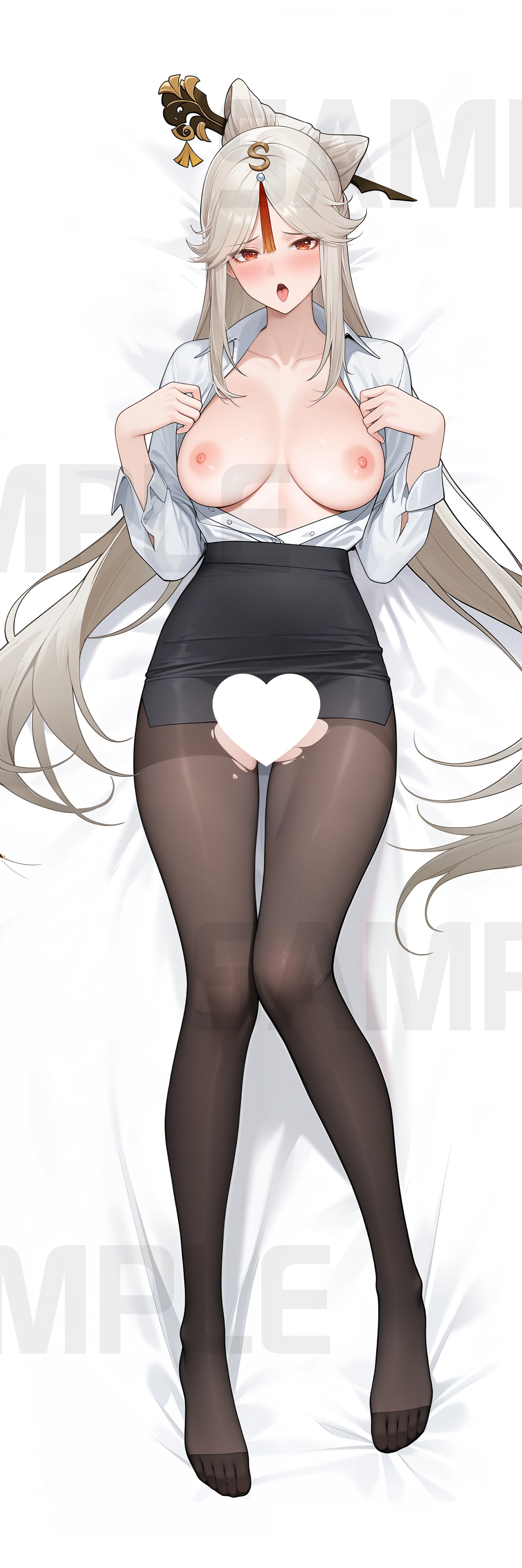 原神 凝光の抱き枕カバー Genshin Impact Ningguang Bodypillow case