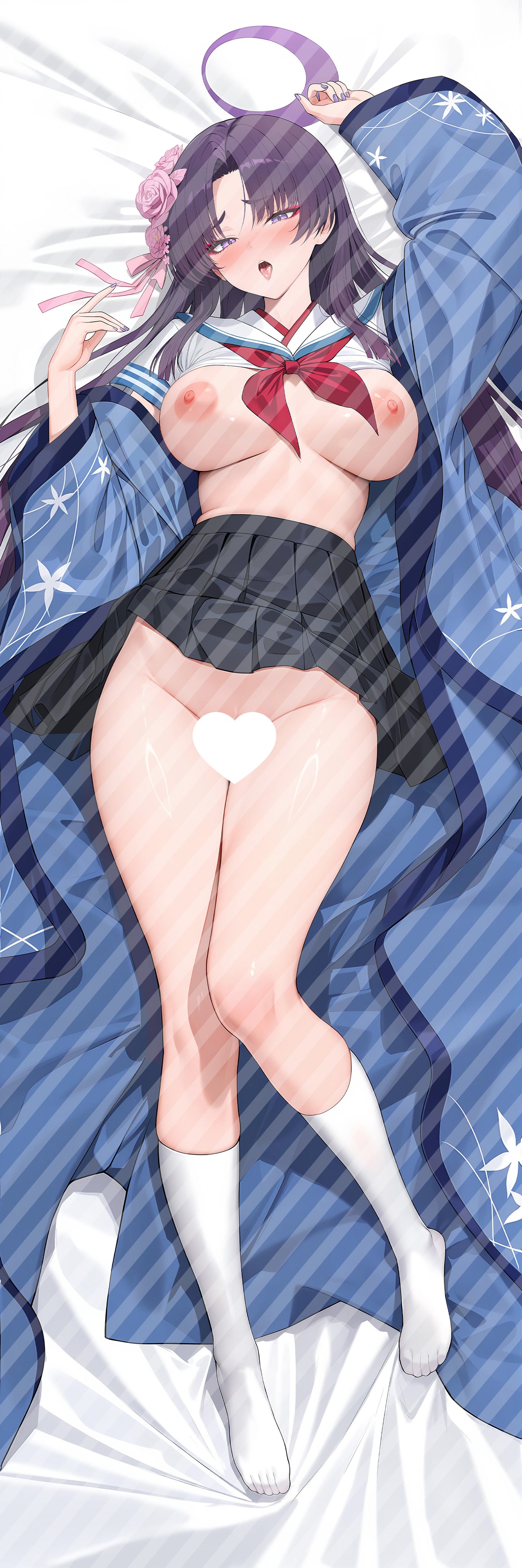 ブルーアーカイブ 勘解由小路 ユカリの抱き枕カバー Blue Archive Kadenokōji Yukari Bodypillow case