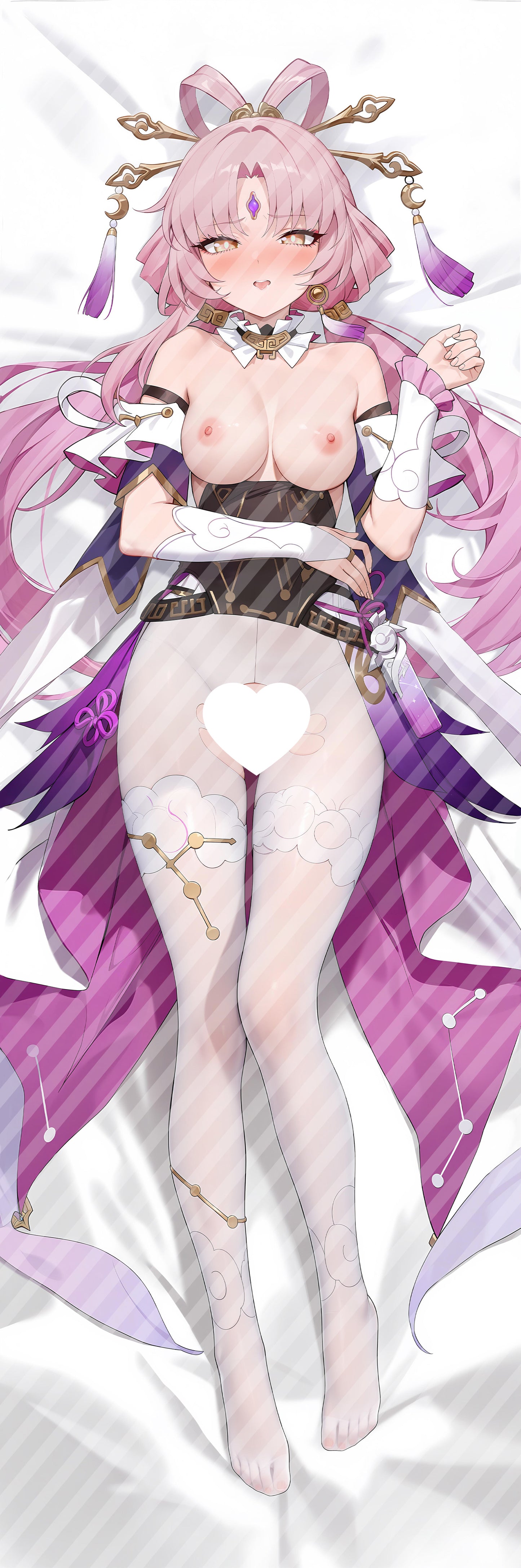 崩壊：スターレイル 符玄の抱き枕カバー Honkai: Star Rail Fu Xuan Bodypillow case