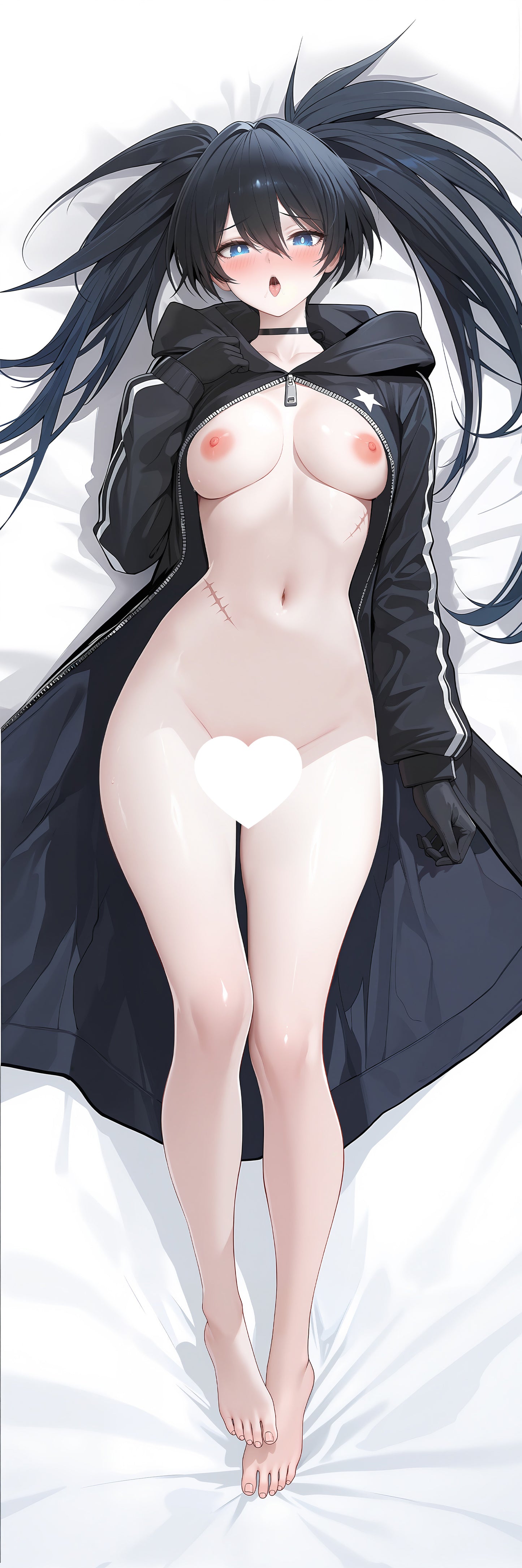 ブラック★ロックシューターの抱き枕カバー Black★Rock Shooter Bodypillow case