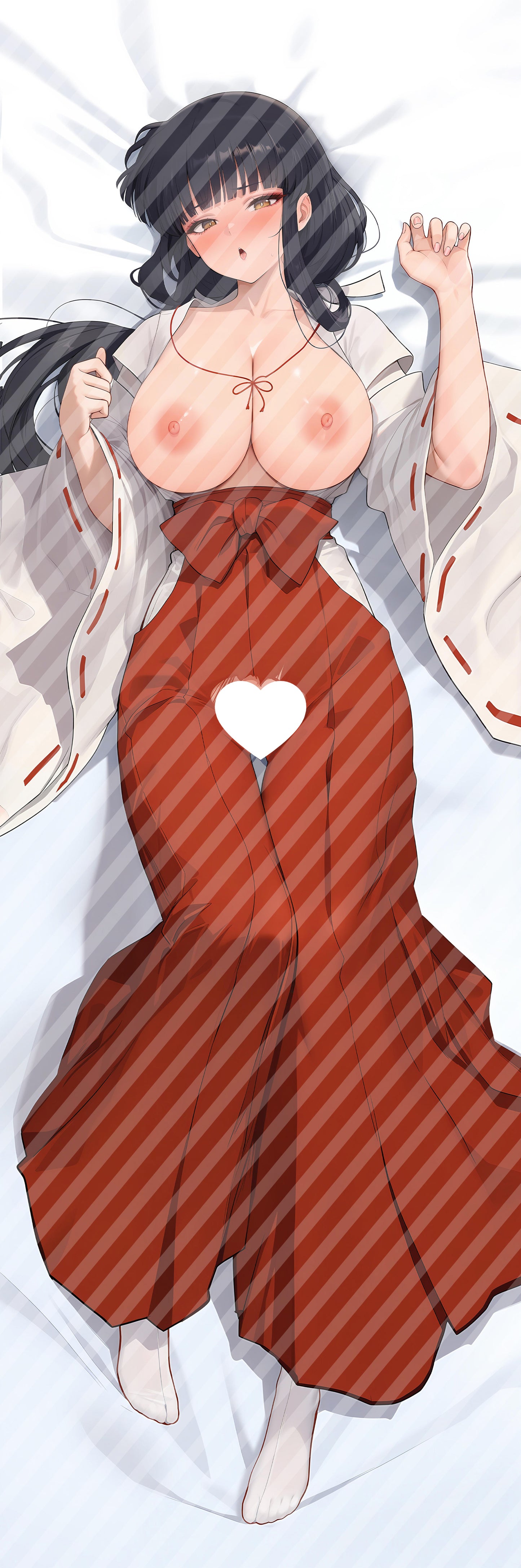 犬夜叉 桔梗の抱き枕カバー Inuyasha Kikyō Bodypillow case