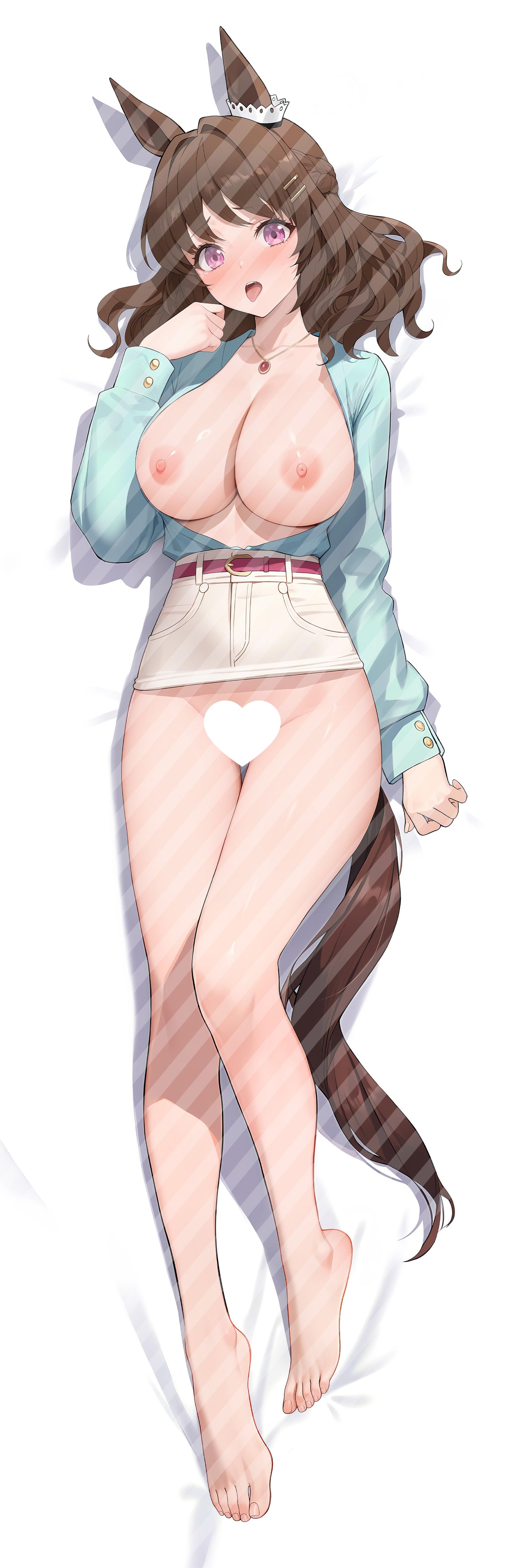 ウマ娘 プリティーダービー ライトハローの抱き枕カバー Umamusume: Pretty Derby Light Hello Bodypillow case