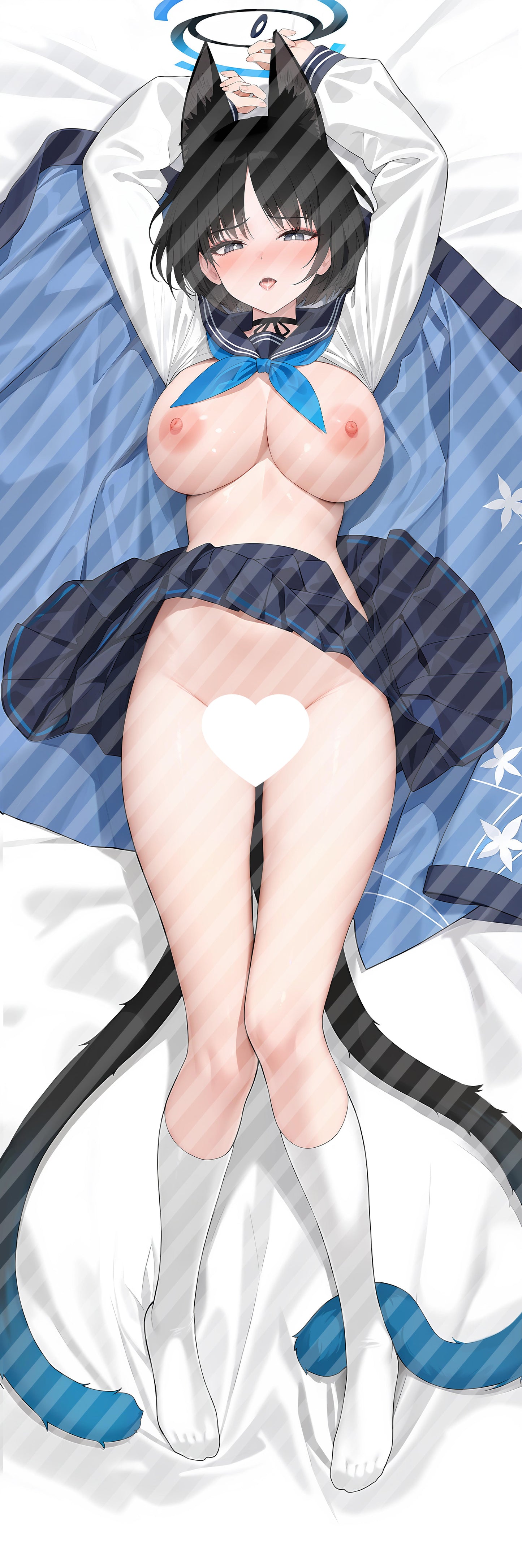 ブルーアーカイブ 桐生 キキョウの抱き枕カバー Blue Archive Shirasu Azusa Bodypillow case