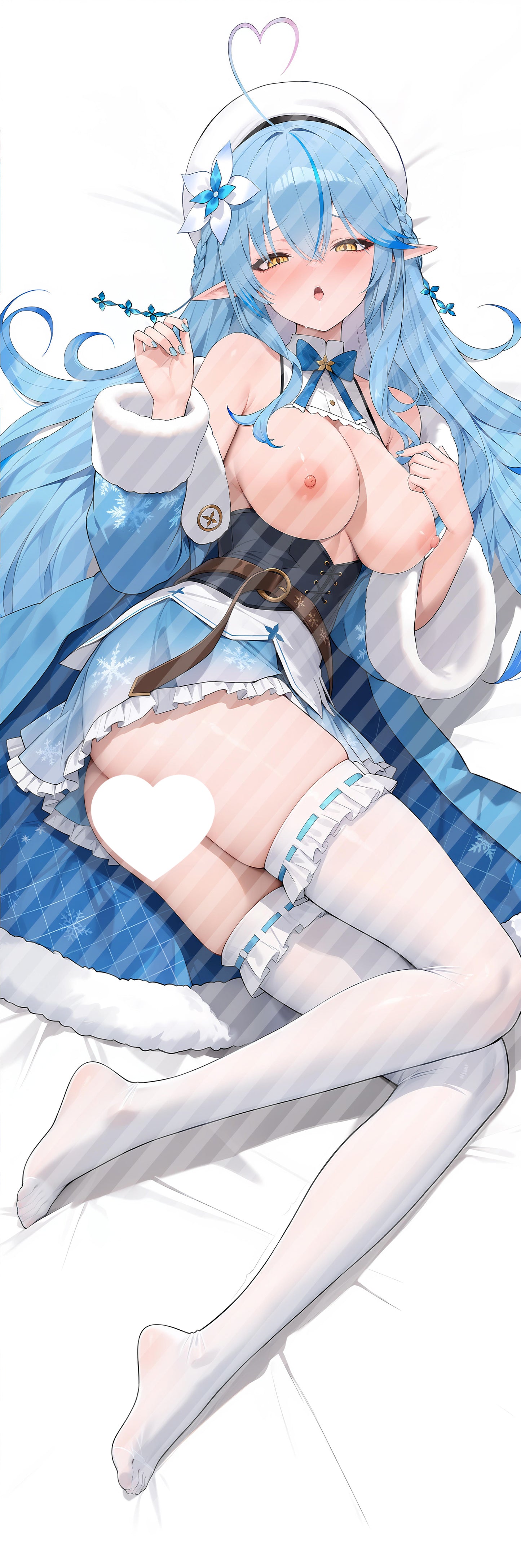 ホロライブ 雪花ラミィの抱き枕カバー Hololive  Yukihana Lamy Bodypillow case
