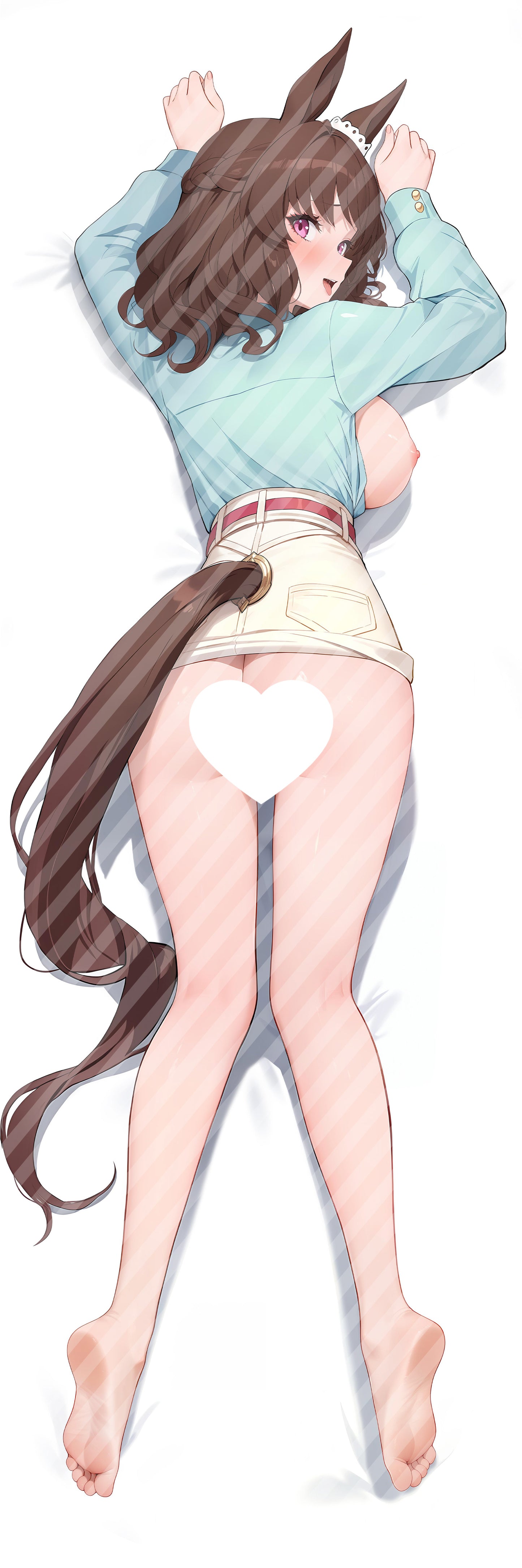 ウマ娘 プリティーダービー ライトハローの抱き枕カバー Umamusume: Pretty Derby Light Hello Bodypillow case